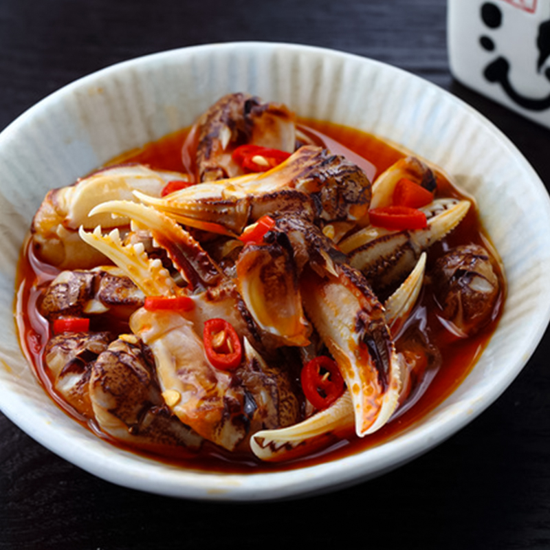 Spicy Drunken Crab Claws