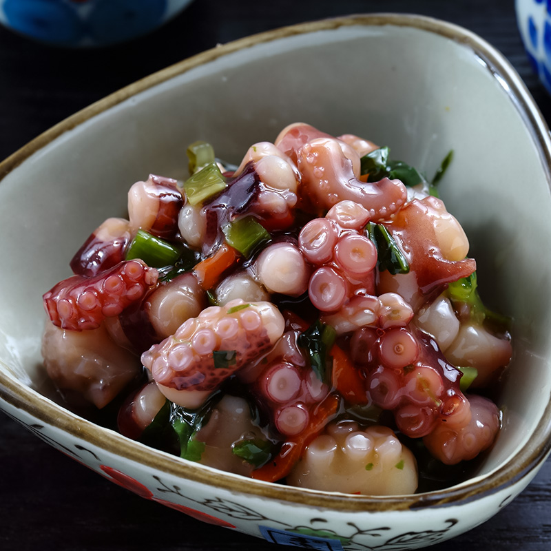 Heated Wasabi Octopus