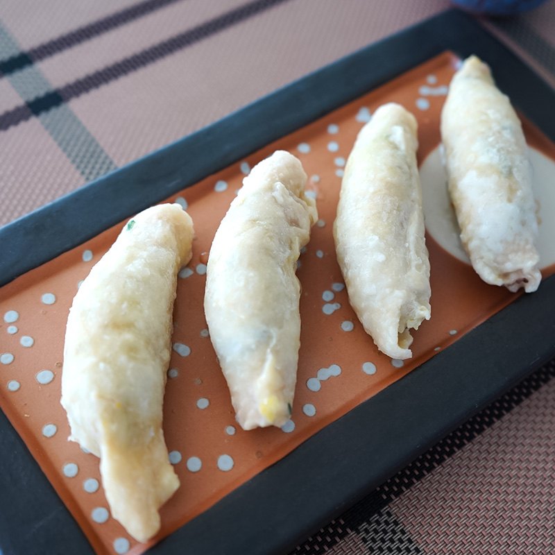 Kobe Chicken Skin Dumplings