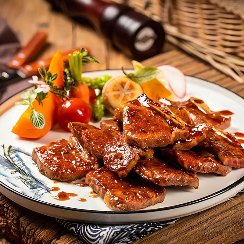 Beef Ribs with Black Pep